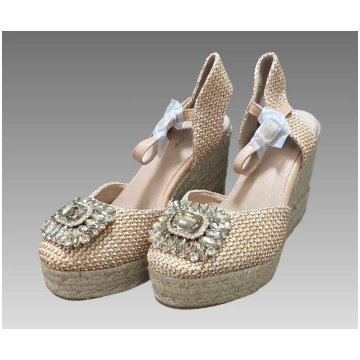 Espadrillas Gioiello Con Zeppa - 37