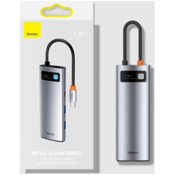 BASEUS Hub Adapter 7in1 USB-C to 2x USB 3.0 + HDMI