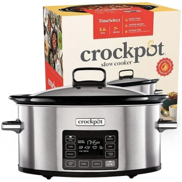 Digitālais lēnās gatavošanas katls Crockpot TimeSe