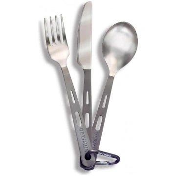 Optimus Titanium 3 gabalu galda piederumu komplekt