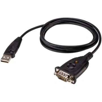 Adapter USB Aten USB-A - RS-232 Czarny (USB to RS-