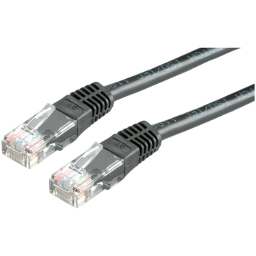UTP kabelis kat.6, melns, 50cm, Value | 21.99.1525