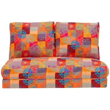 Dīvāns-gulta Hanah Home Taida Patchwork, daudzkrās