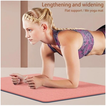 Jogas preces,TPE Yoga Mat - Neslīdošs vingrošanas 