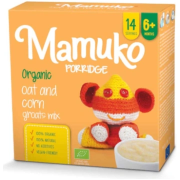 MAMUKO BIO auzu un kukurūzas putra 240g