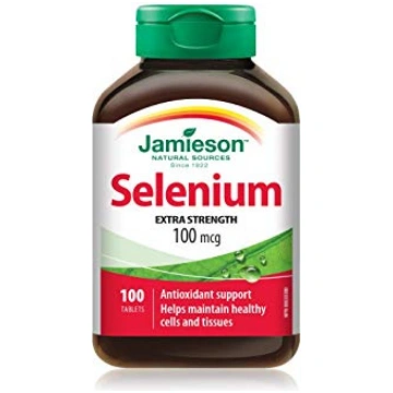 Jamieson Selenium tab 100mcg N100