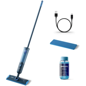 Tvaika Mops Philips Mop Elektriskais Oneup sērijas
