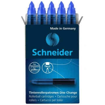 Uzpildes Schneider One Change, zilas, 5 gab