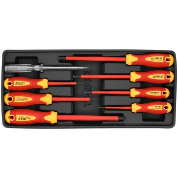 INSULATED SCREWDRIVERS, 8PCS SET (YT-55462) Yato