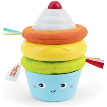 Bright Starts - Cupcake Tower Trademark Stacking T