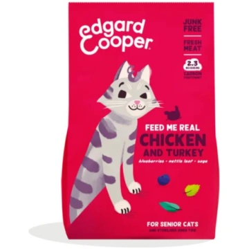 Edgard Cooper - Cat Senior Dryfood - Chicken/Turke