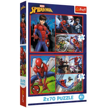 Puzles - Puzzle - 2x70 - Spider Stories - Disney M