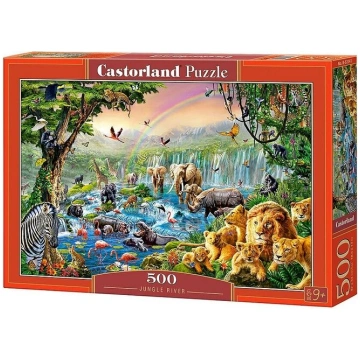 Puzle Puzzle Castorland Jungle River, 500 det