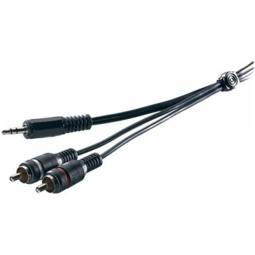 Vivanco kabelis Promostick 3.5mm - 2xRCA 5m (19720