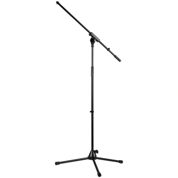Microphone stand with foldable legs and boom arm B