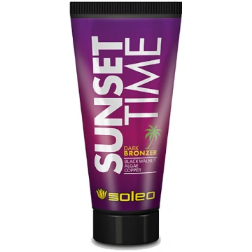SUNSET TIME 150ml Solārija krēms ar bronzeri Soleo