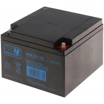 AKUMULATORS 12V/26AH-MW