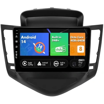 SXAUTO Android 14 - [Iebūvēts DAB] - IPS auto radi