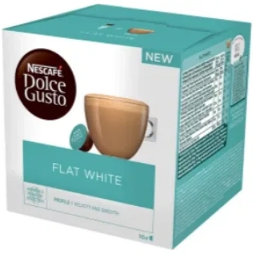 Kafijas kapsulas NESCAFE DOLCE GUSTO FLAT WHITE, 1
