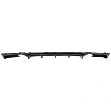 Rear Bumper Spoiler Valance Diffuser Double Outlet