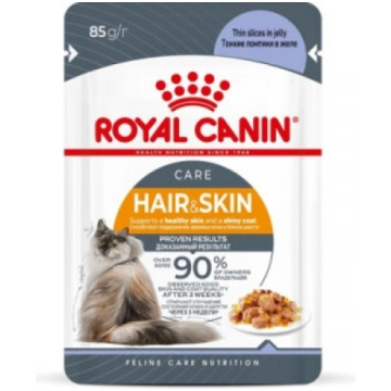 Royal Canin Hair&Skin in Jelly 12x85g - konservi k