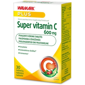 WALMARK Super Vitamin C 600mg tabletes N30
