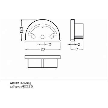 Set tappi ARC12 Bombato
