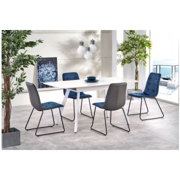 Galds ARDEN 120 balts saliekams HALMAR MEBLE