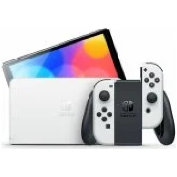 Nintendo Switch OLED Model White spēļu konsole 100