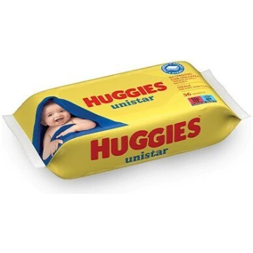 Huggies Unistar Mitrās Salvetes 56 gab., Huggies U