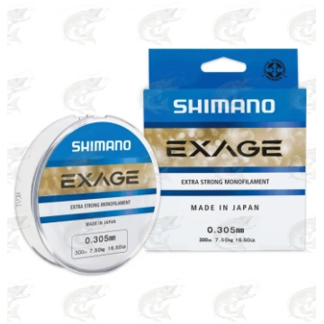 Monofīlā aukla Shimano Exage 150m