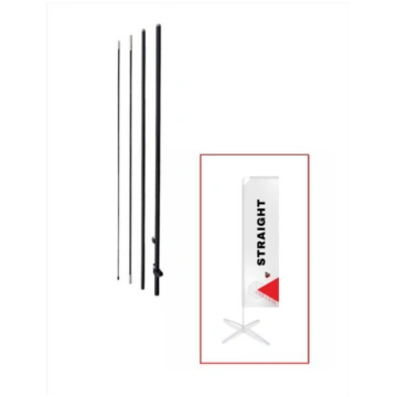 Pludmales karogu masts-STRAIGHT s