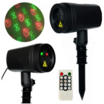 Ziemassvētku LED Projektors Lāzera Lampa Disko Gai