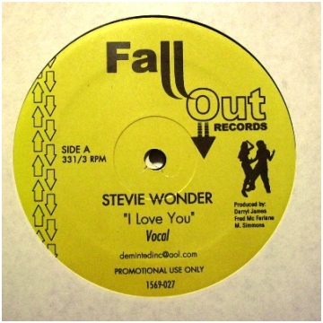 STEVIE WONDER - I LOVE YOU (DFA RMX) FALLOUT
