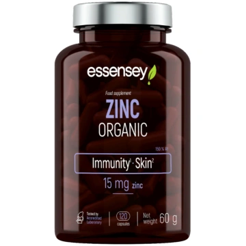 Essensey organiskais Cinks / ZINC ORGANIC (120 kap