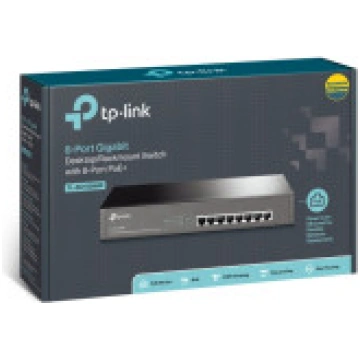 TP-LINK | Switch | TL-SG1008MP | Nenodrošināts | D