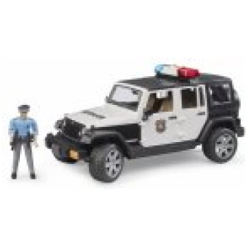 Bruder JEEP Wrangler Unlimited Rubicon Police Vehi