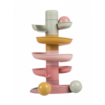 Spirālveida tornis (rozā), Spiral Tower Pink Littl