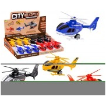 Helikopters plastmasas ar inerci dažādas 15 cm HW2