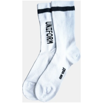 Bamboo socks UNIFORM white - 37-41