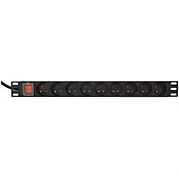 Gembird *Rack power strip PDU 9xFR 1U 16A F (EG-PD