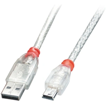 Lindy USB 2.0 Cable A / Mini-B 0.2m 41780