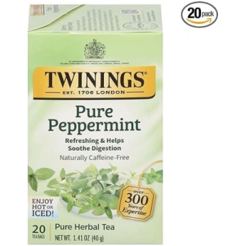 Twinings „Pure Peppermint“ zāļu tēja, individuāli