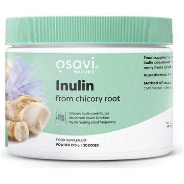 Osavi inulīns no cigoriņu saknes - 270 grami