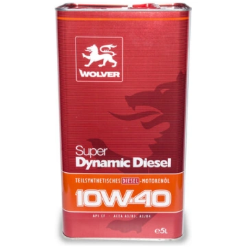 Wolver Super Dynamic Diesel pussintētiskā motoreļļ