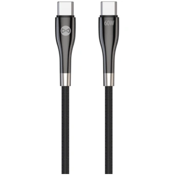 Forever Sleek Cable USB-C / USB-C 1,0 m / 60W GSM1