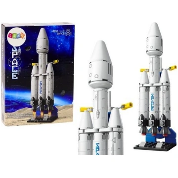 Leantoys Kuģis Kosmossa Klucīši Celtniecības Kosmo
