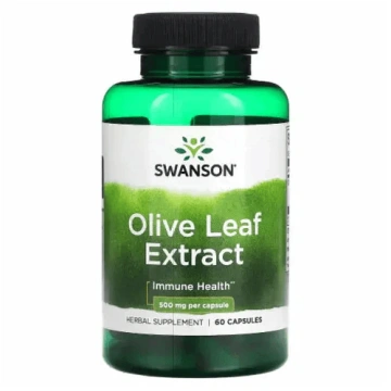 Swanson Olive Leaf Extract 500mg 60 caps