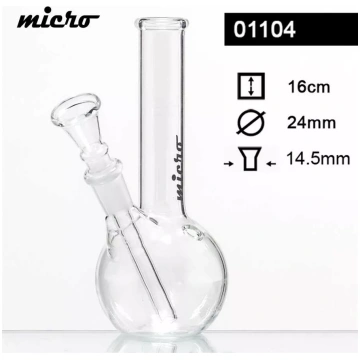 Stikls bongs "Micro" 16 cm - Ūdenspīpes - Vīraki -