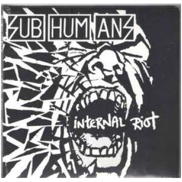 Lietots - CD Subhumans - Internal Riot Bluurg Reco